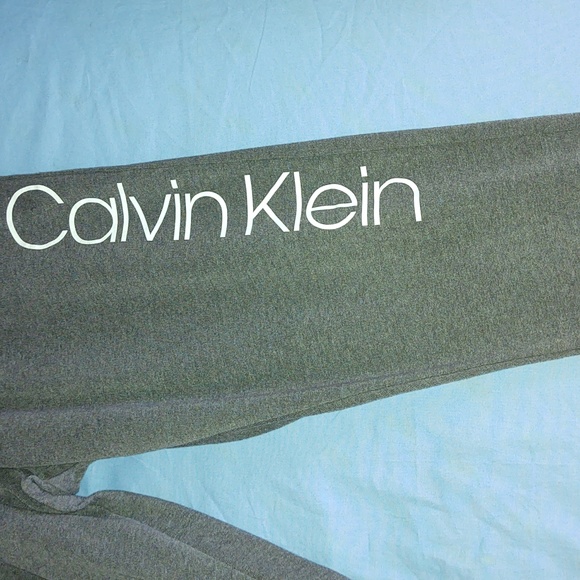 Men's Sleepwear Charcoal Gray (S) Drawstring Sweatpants - Picture 6 of 9